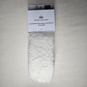 Alo Plush Lush Sock - Ivory